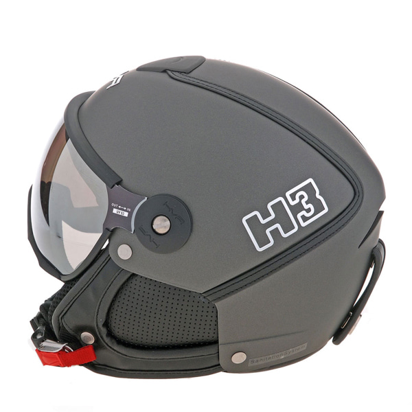 HMR H3 234 CENERE MATT 변색 바이저 헬멧