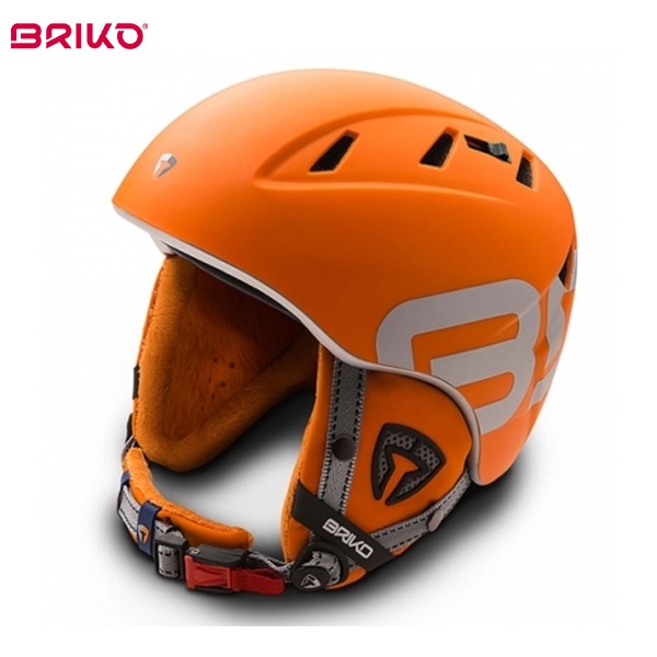 브리코 스키 헬멧 BRIKO AMAK MATT ORANGE LAVA