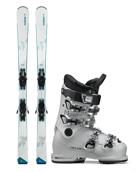 엘란 SNOW WHITE LS 여성 스키세트3 (테크니카 MACH SPORT HV 75W)